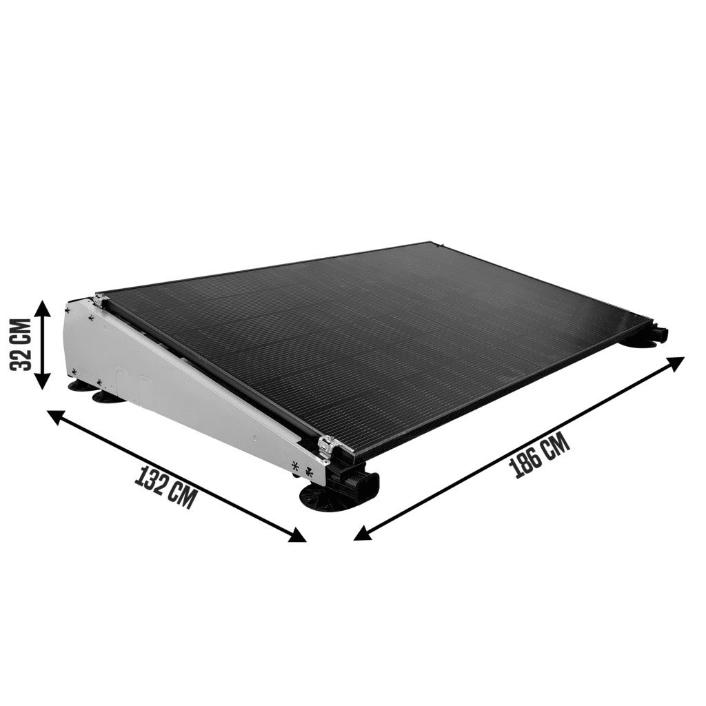 Zonnepanelen Pakket Voor Platdak Panelen Kw Solar Frl